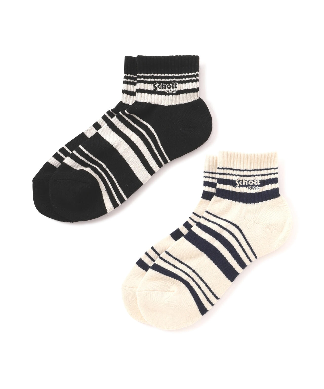 直営限定/SOCKS HORIZONTAL STRIPES/ホリゾンタル ストライプス
