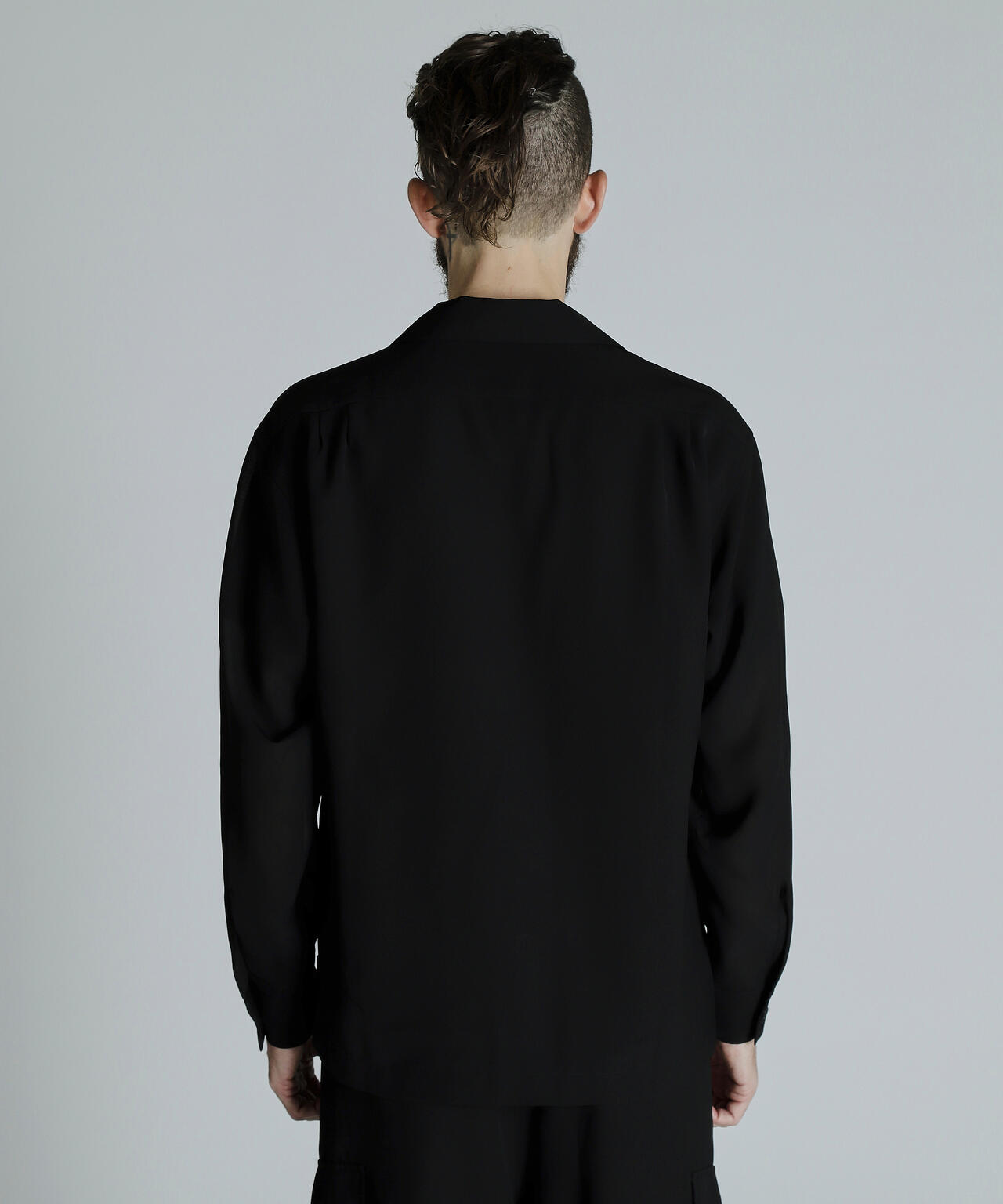 CHIFFON LS SHIRT/シフォン LSシャツ