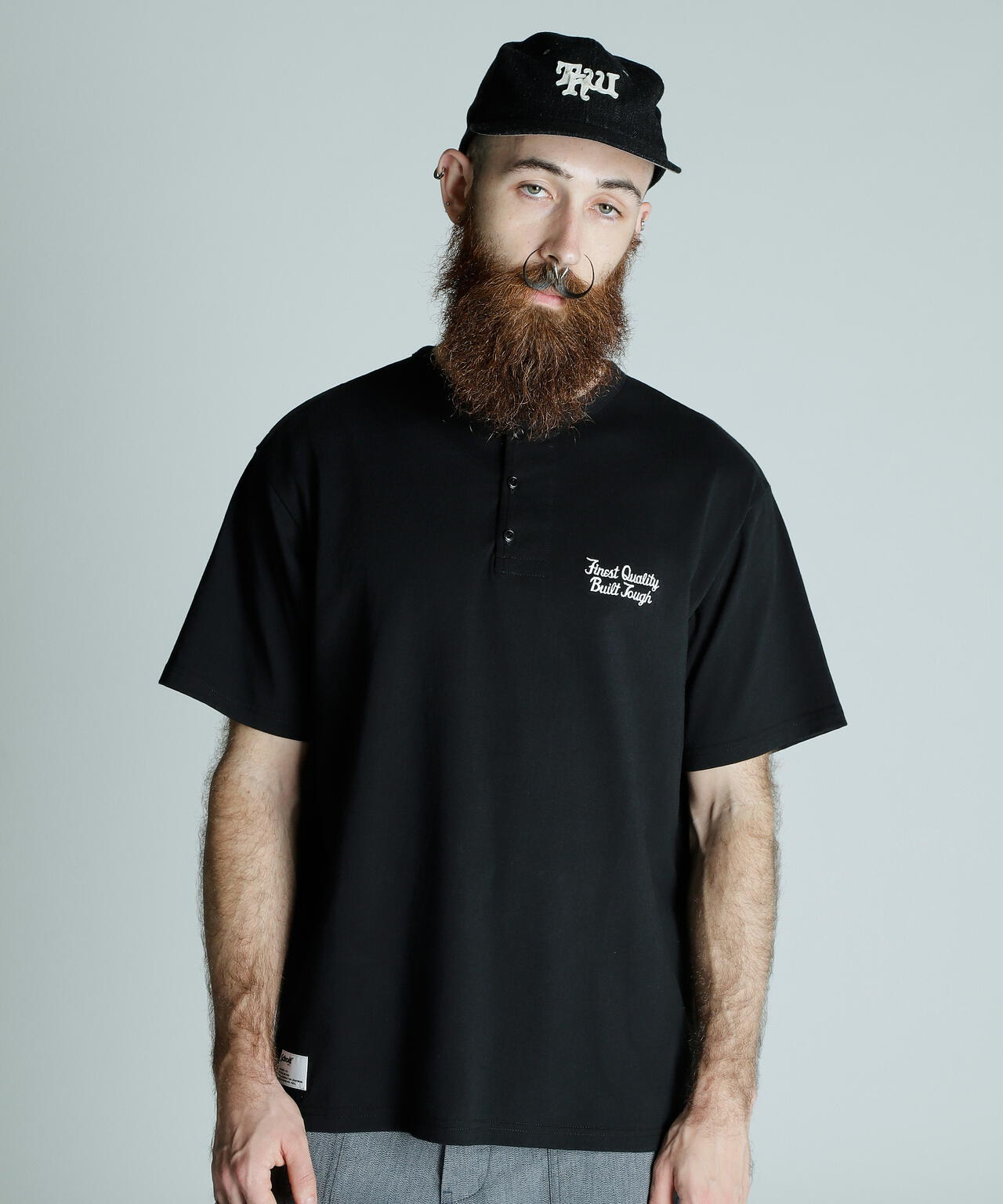 HENLEY T-SHIRT FINEST QUALITYBUILTTOUG/ヘンリーネック Tシャツ ファイネスト クオリティ ビルドタフ