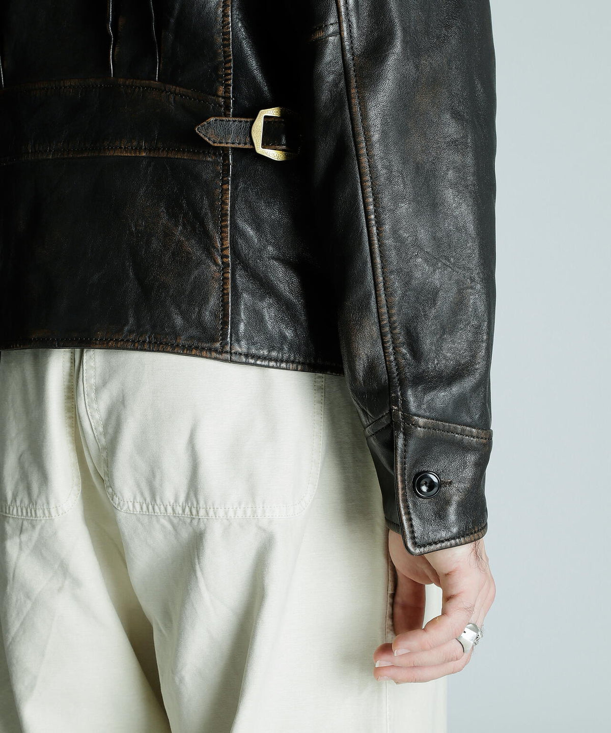 SPORTS LEATHER JACKET/スポーツレザー ジャケット