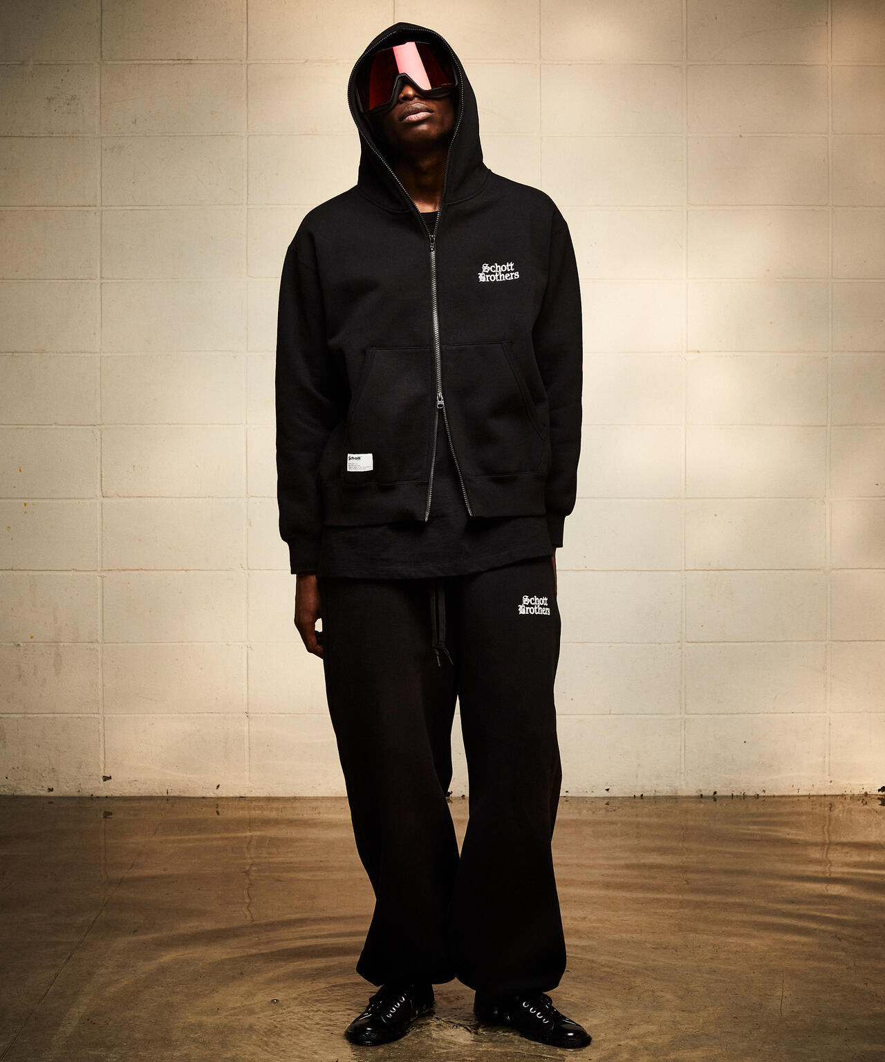 B.S. ZIP HOODED SWEAT/ブラックシープ フルジップ スウェット パーカー