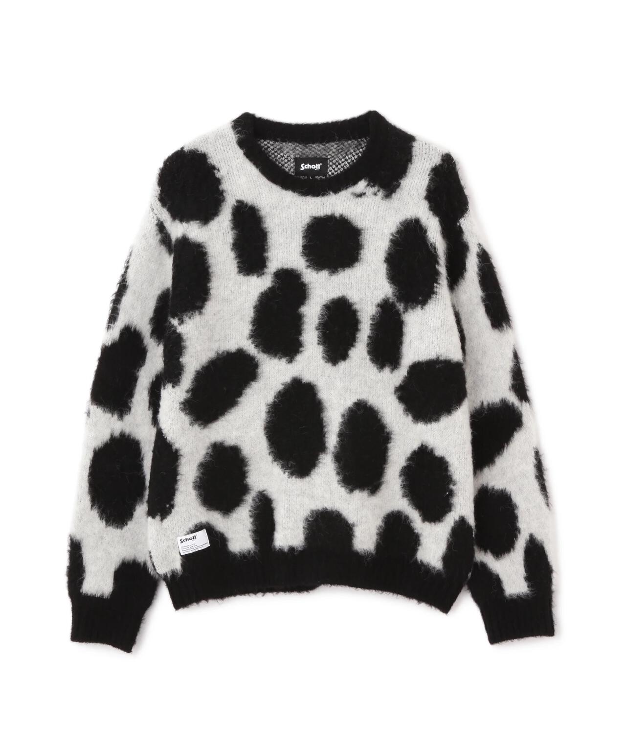GIRAFFE CREW KNIT/ジラフ クルーニット