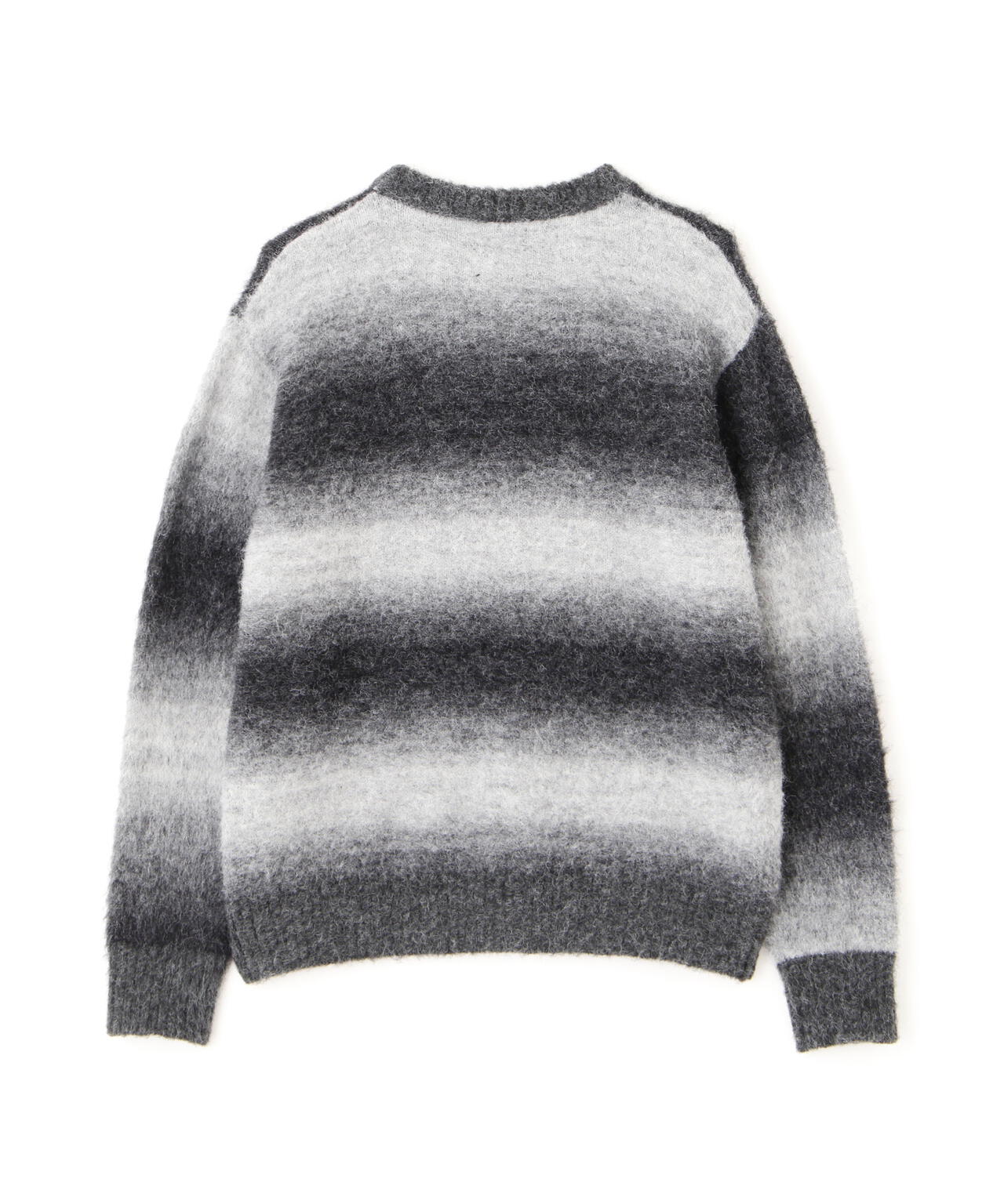 GRADATION CREW KNIT/グラデーション クルーニット