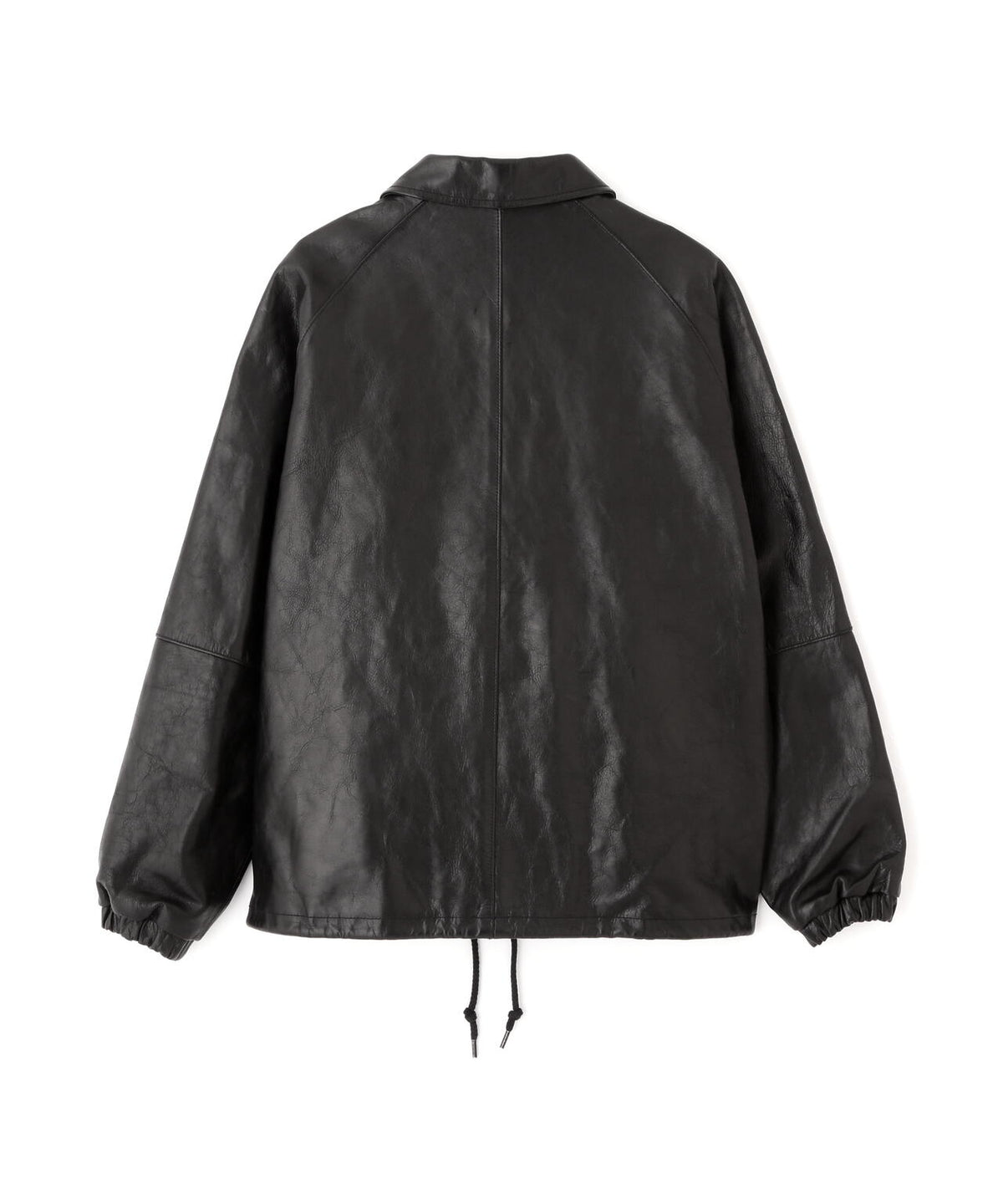 LEATHER COACH JACKET/レザーコーチジャケット