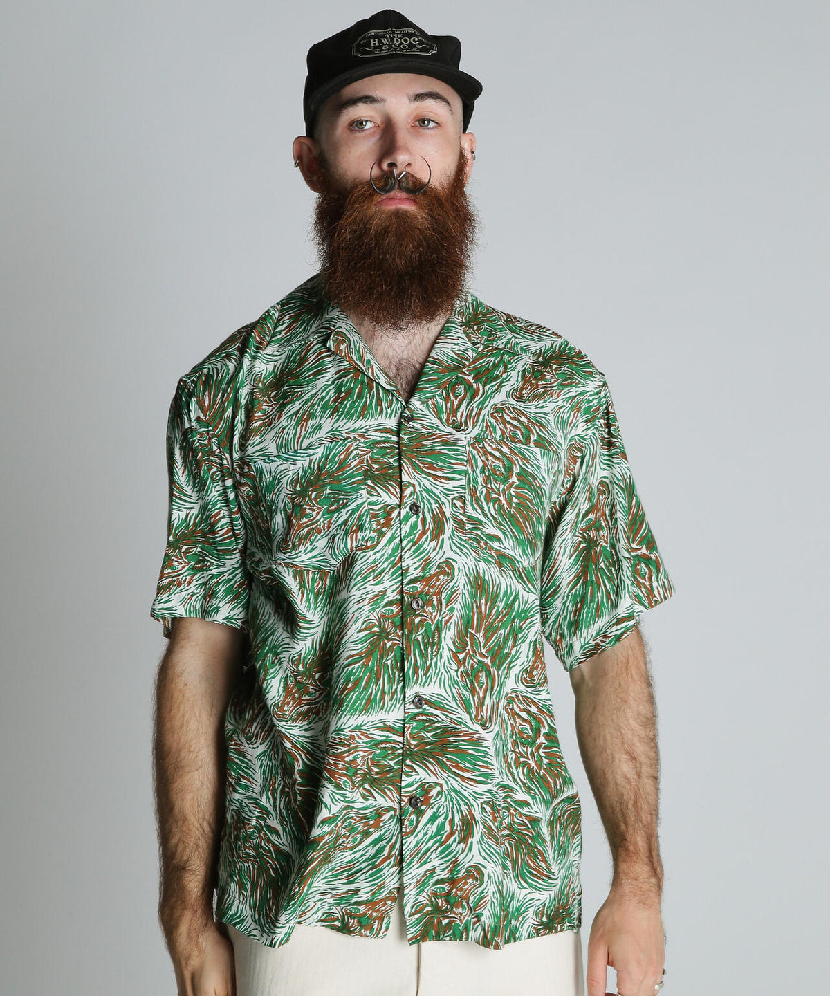 HORSE RAYON SHIRT/ホース レーヨン シャツ