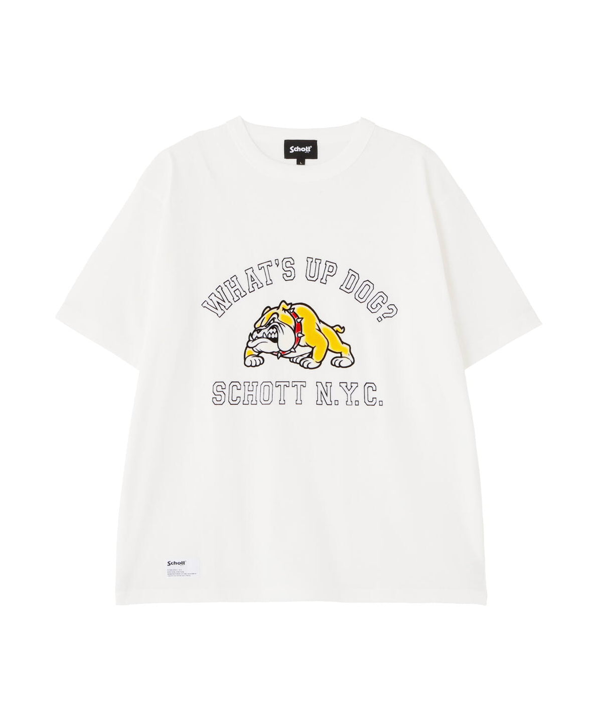 WHAT'S UP DOG T-SHIRT/ワッツアップ ドッグ Tシャツ