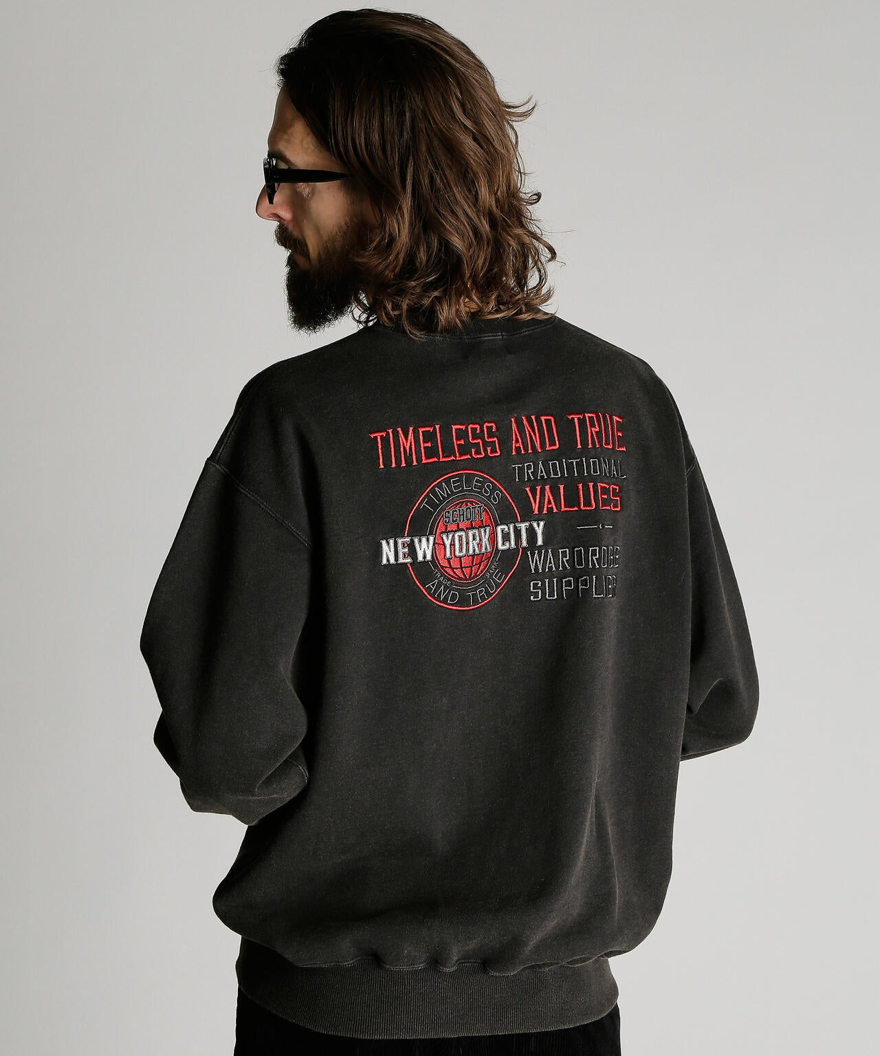 CREW SWEAT TIMELESS AND TRUE/クルー スウェット タイムレス アンド トゥルー