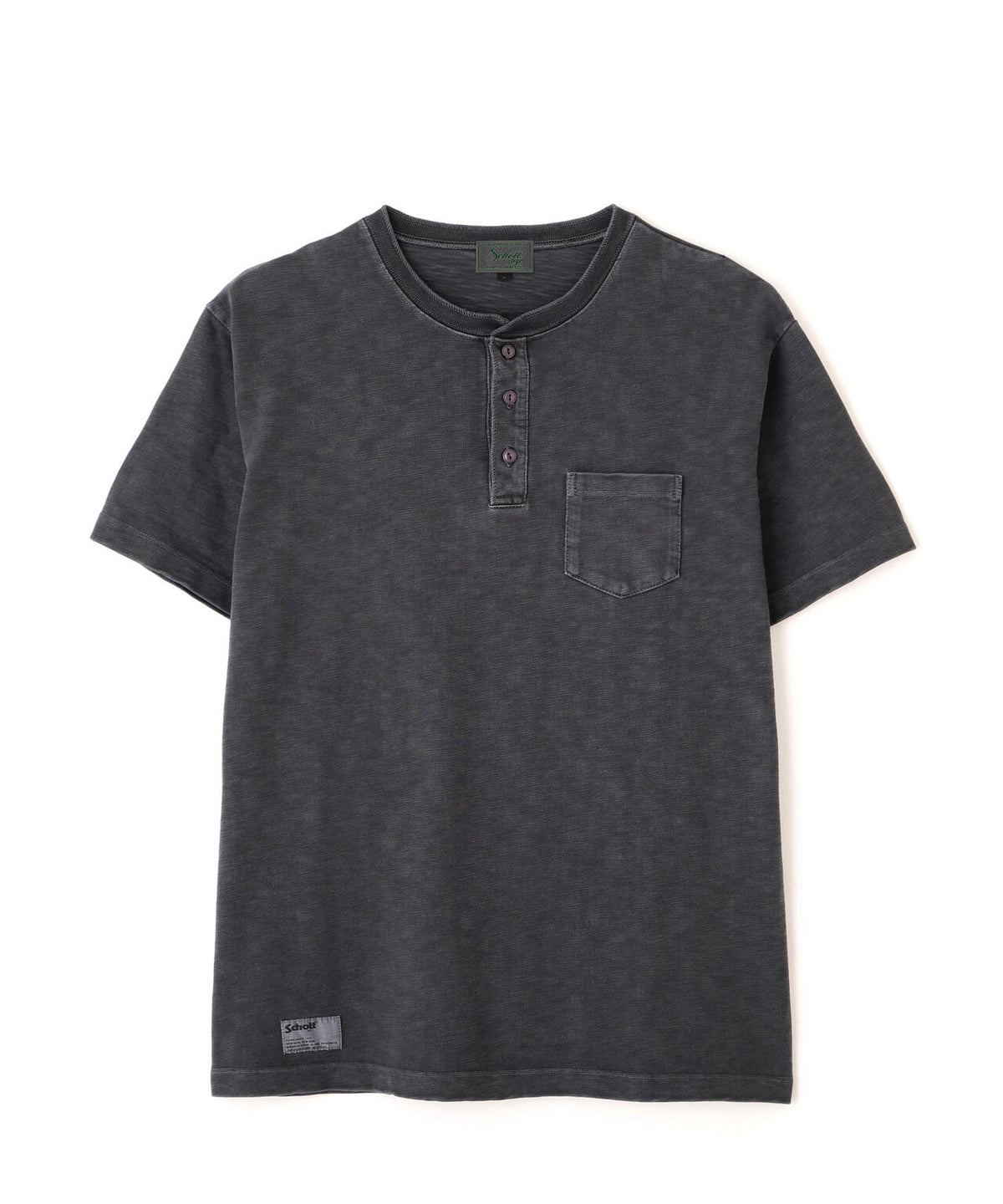 SLUB HENLEY T-SHIRT/スラブ ヘンリー Tシャツ