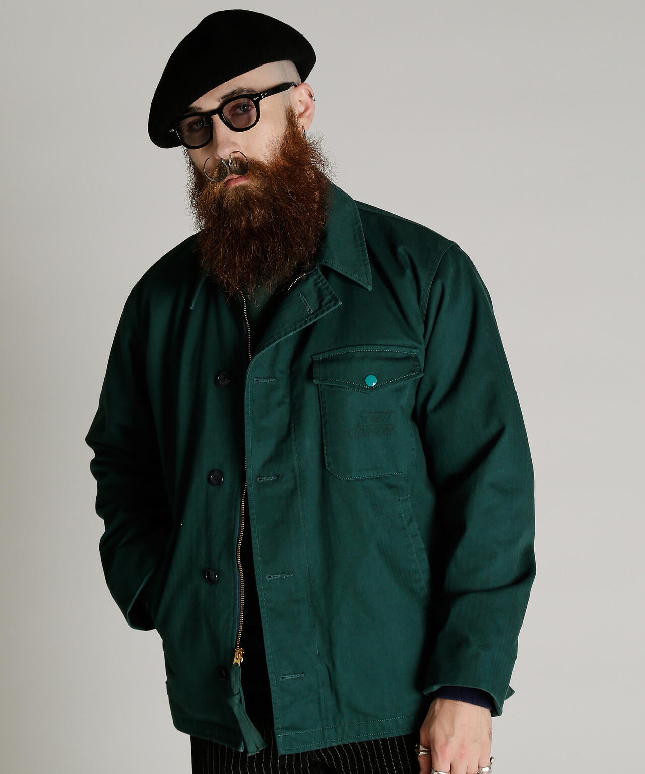 H.B A-2 JKT/ヘリンボーン A-2 ジャケット