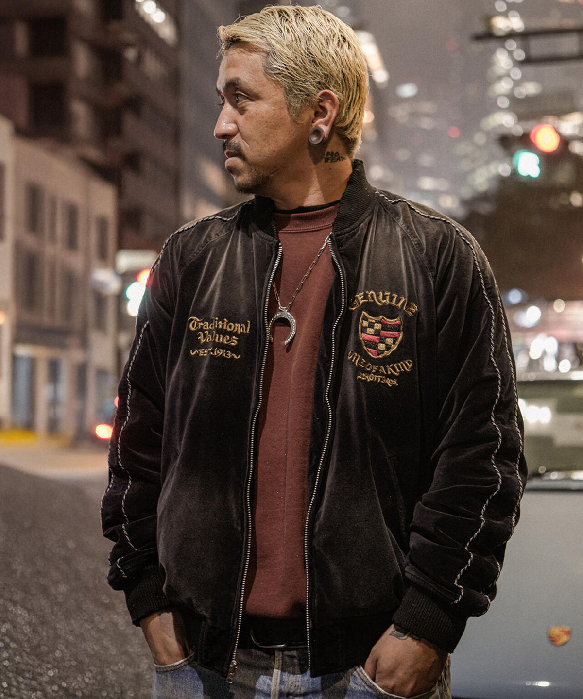 ASING SOUVENIR JACKET/エイジングスーベニア ジャケット