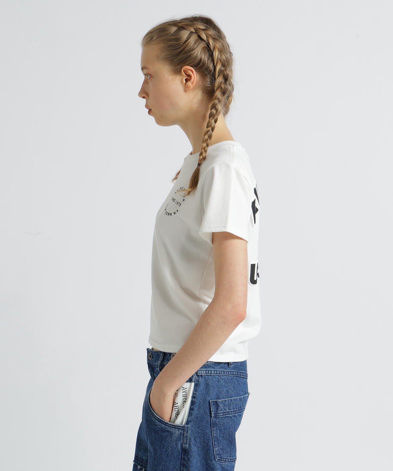 《KIDS》ヴァーシティーTシャツ/VARSITY T-SHIRT/AVIREX / アヴィレックス