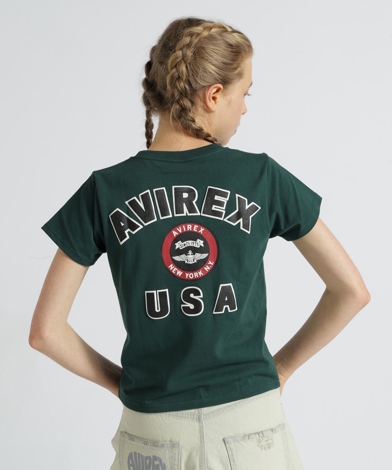 《KIDS》ヴァーシティーTシャツ/VARSITY T-SHIRT/AVIREX / アヴィレックス