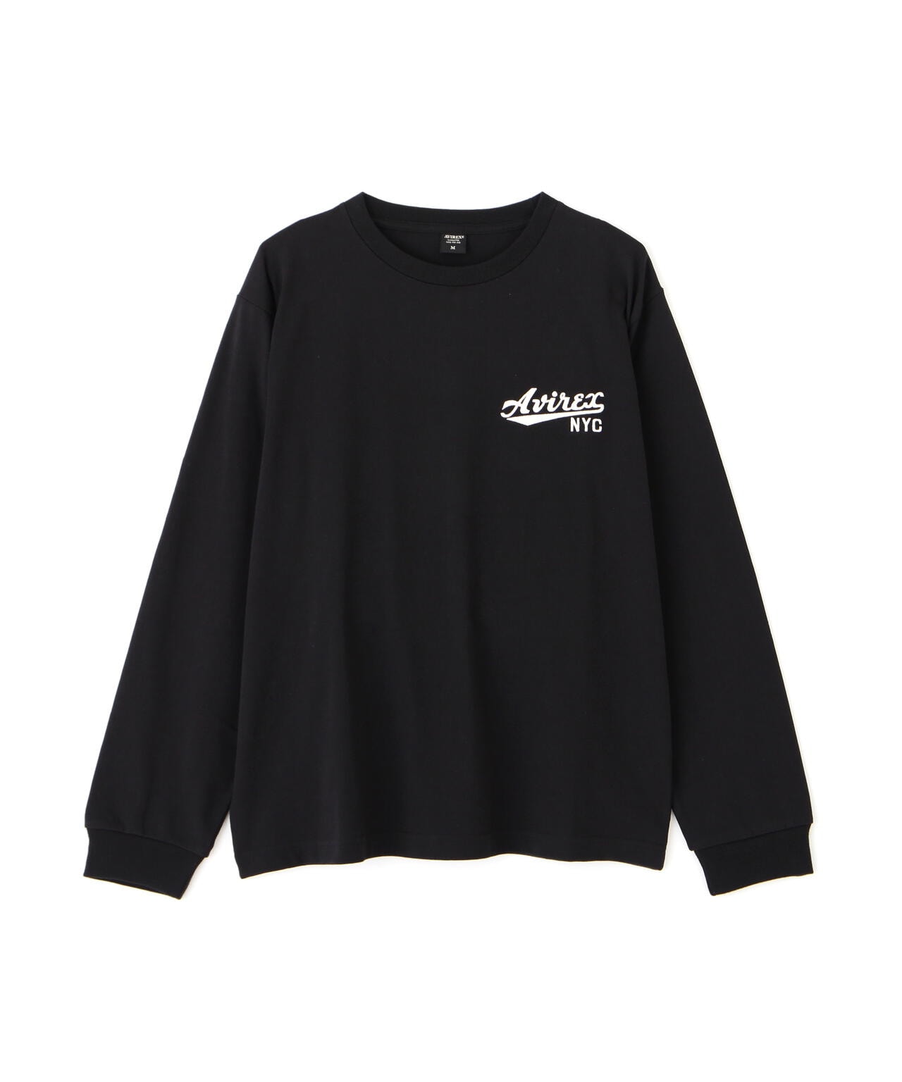 《WEB&DEPOT限定》AMERICAN FLAGS L/S T-SHIRT / アメリカン フラッグス 長袖 Tシャツ / AVIREX