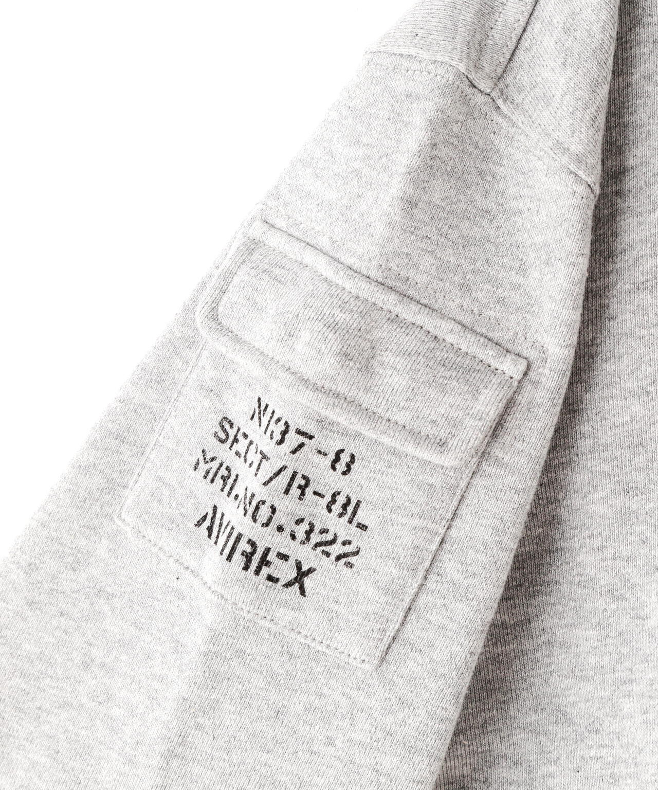 《KIDS》FATIGUE STAND COLLAR ZIPUP SWEAT / ファティーグ スタンド カラー