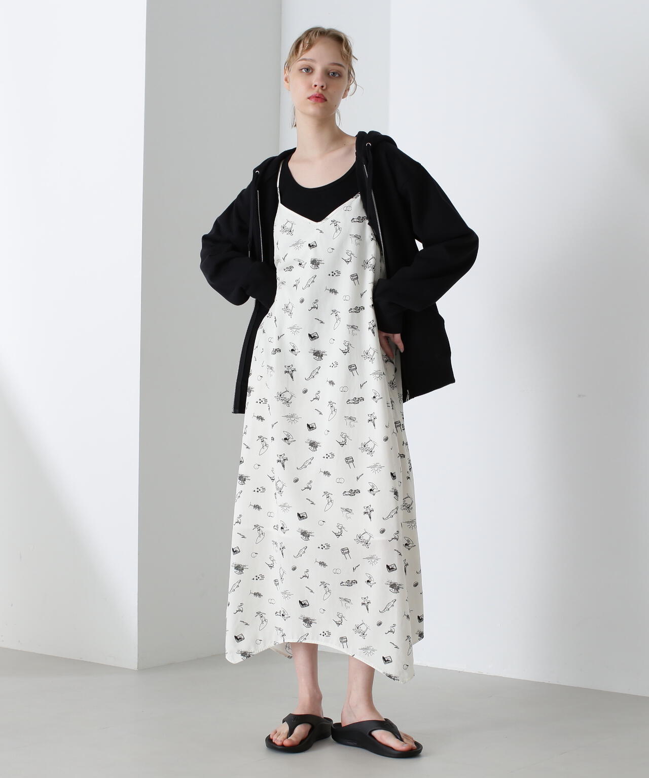 《DAILY/デイリー》ZIP UP SWEAT PARKA / ジップアップ スウェット パーカー / AVIREX /アヴィレックス