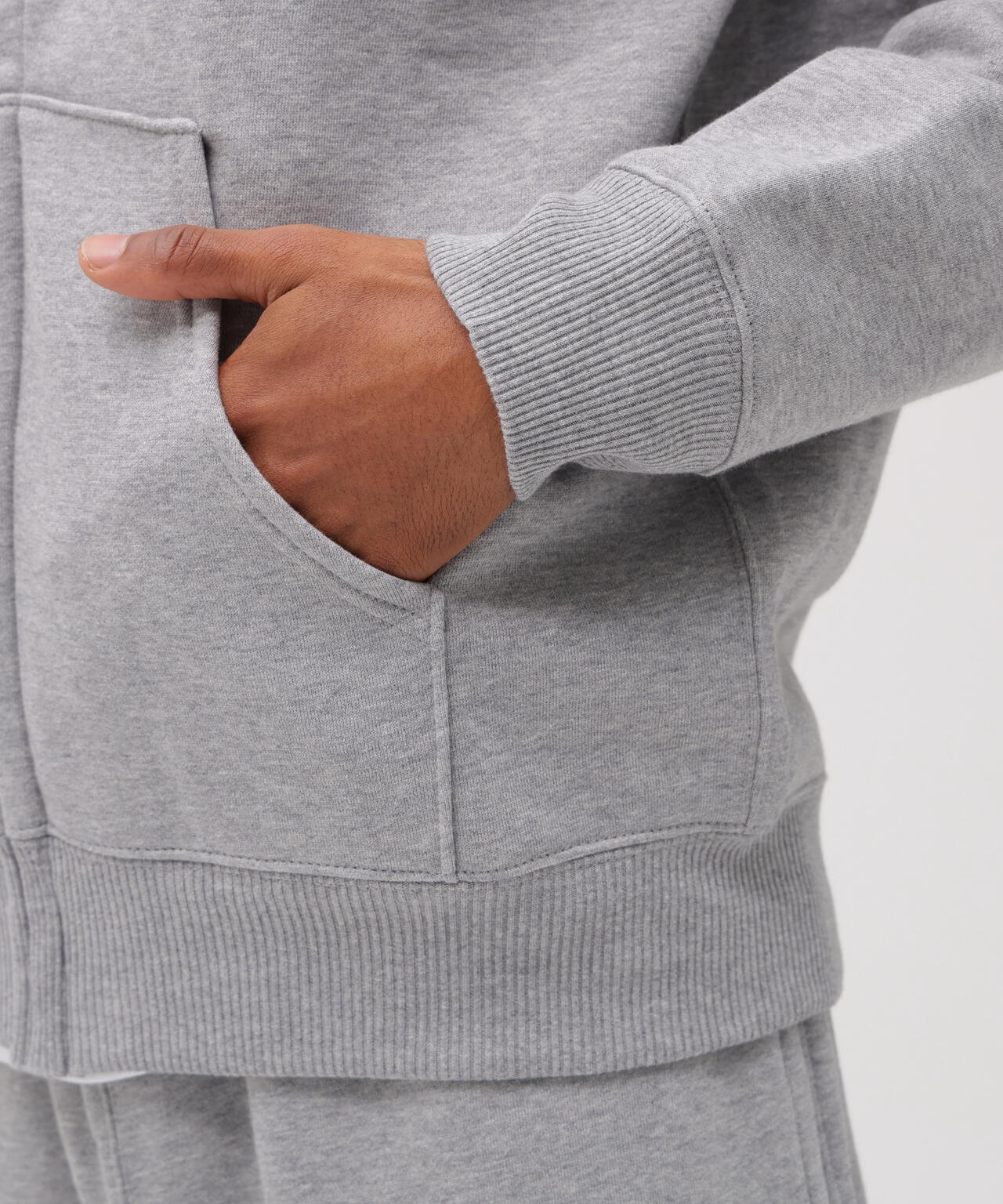 《DAILY/デイリー》ZIP UP SWEAT PARKA / ジップアップ スウェット パーカー / AVIREX /アヴィレックス
