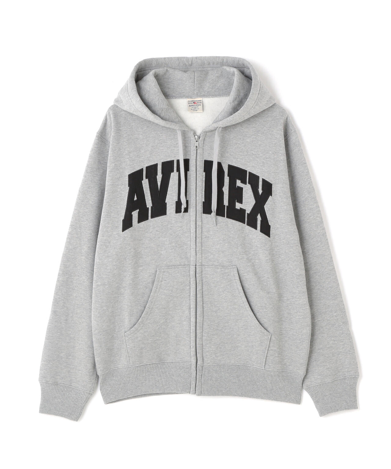 《DAILY/デイリー》ZIP UP SWEAT PARKA LOGO / ジップアップ スウェット パーカー ロゴ / AVIREX /