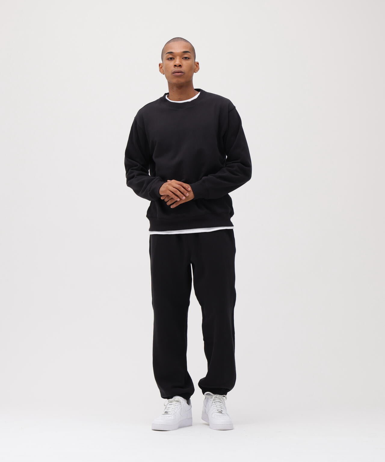 《DAILY/デイリー》CREW NECK L/S SWEAT / クルーネック ロングスリーブ スウェット / AVIREX / アヴィレ