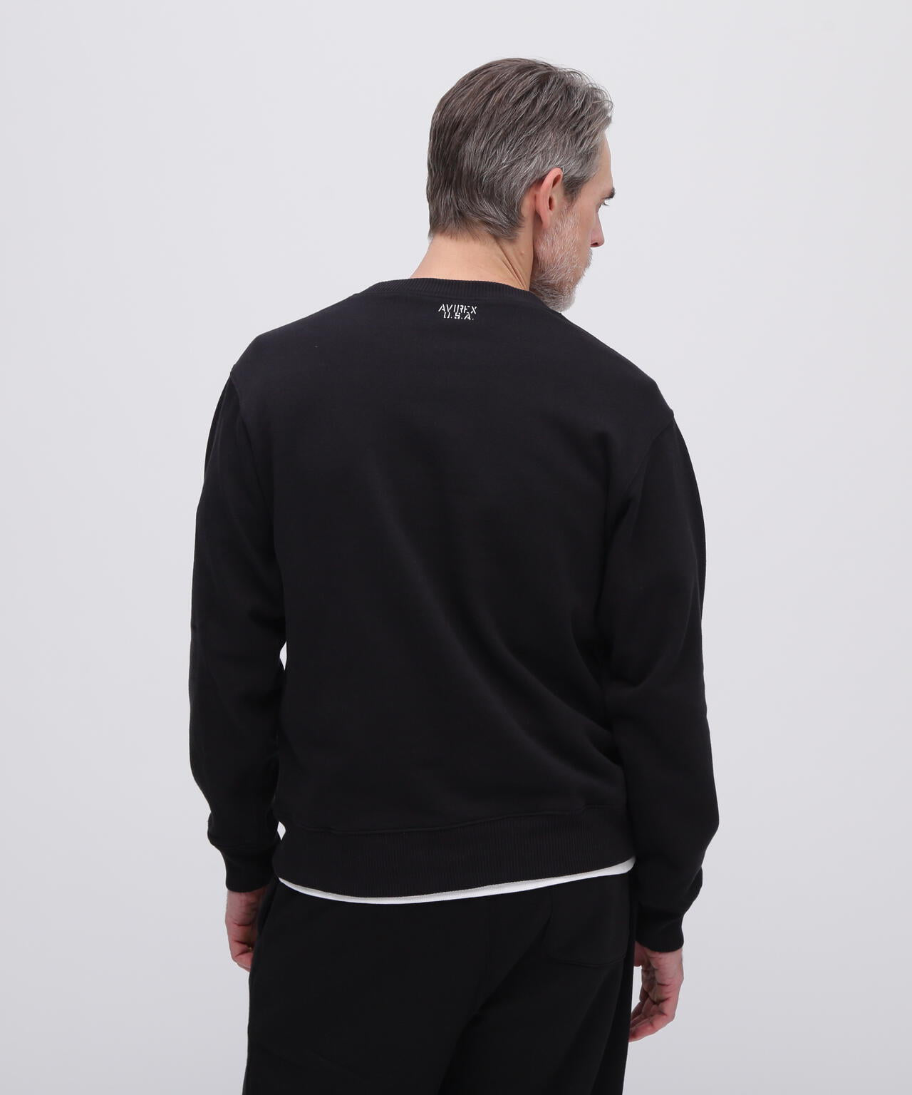 《DAILY/デイリー》CREW NECK L/S SWEAT / クルーネック ロングスリーブ スウェット / AVIREX / アヴィレ