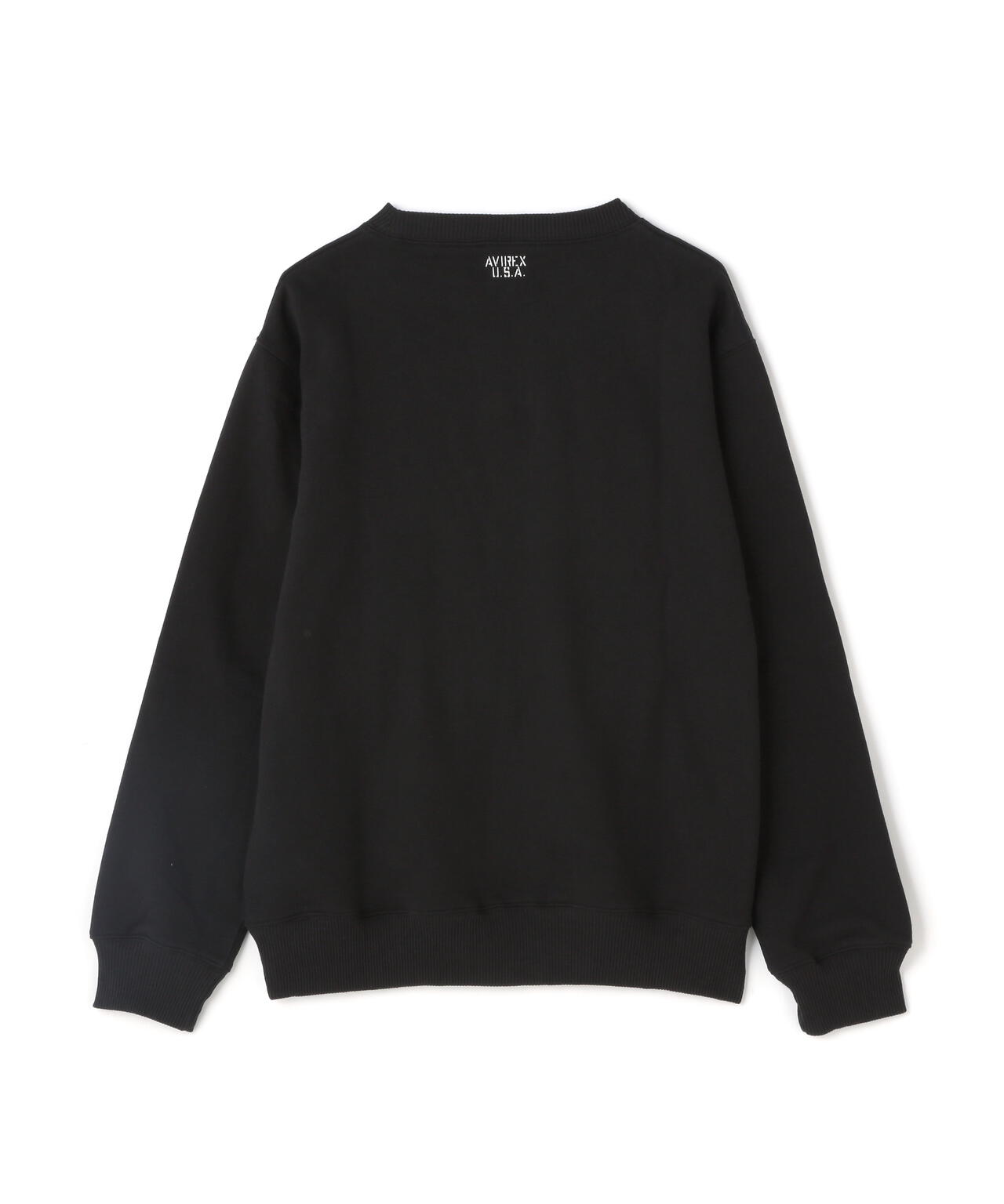 《DAILY/デイリー》CREW NECK L/S SWEAT / クルーネック ロングスリーブ スウェット / AVIREX / アヴィレ