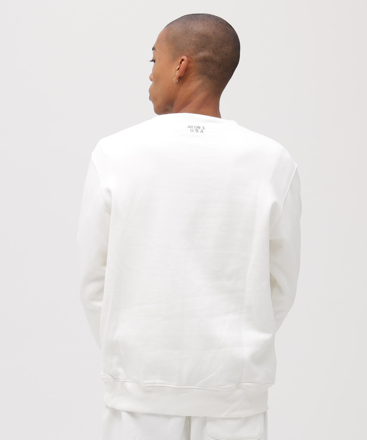 《DAILY/デイリー》CREW NECK L/S SWEAT / クルーネック ロングスリーブ スウェット / AVIREX / アヴィレ