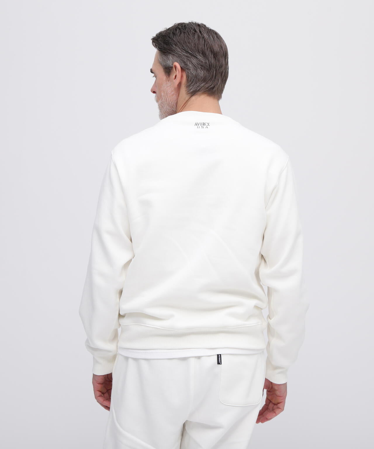 《DAILY/デイリー》CREW NECK L/S SWEAT / クルーネック ロングスリーブ スウェット / AVIREX / アヴィレ