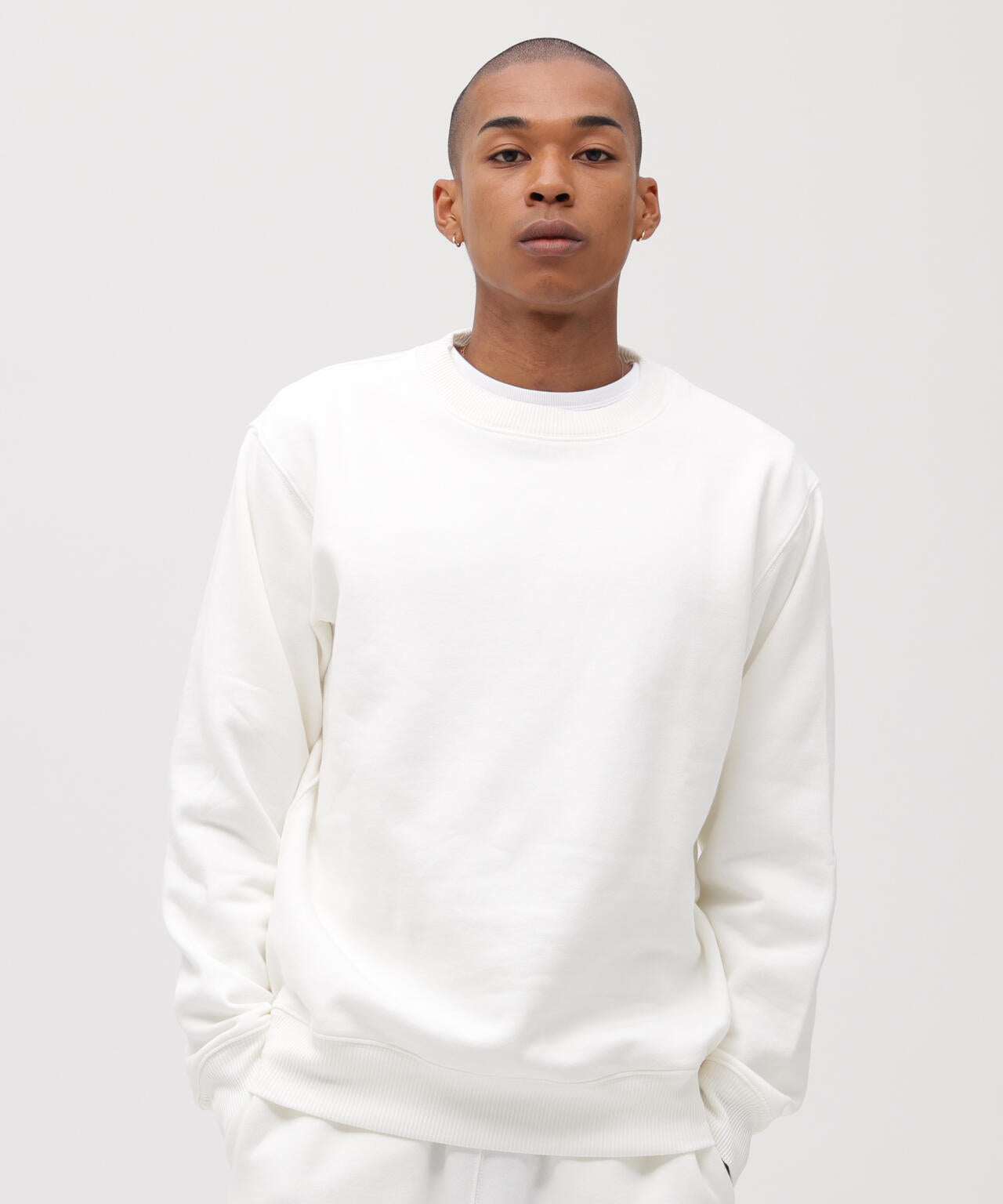 《DAILY/デイリー》CREW NECK L/S SWEAT / クルーネック ロングスリーブ スウェット / AVIREX / アヴィレ
