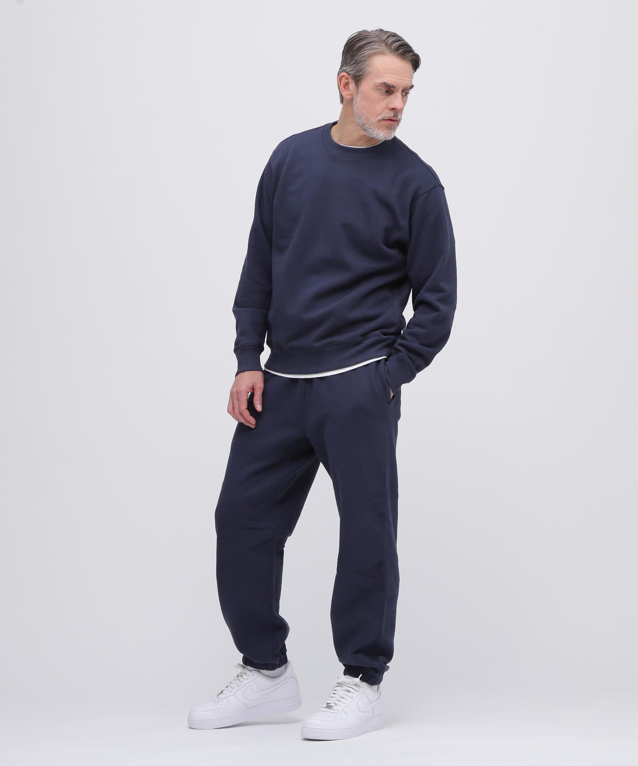 《DAILY/デイリー》CREW NECK L/S SWEAT / クルーネック ロングスリーブ スウェット / AVIREX / アヴィレ