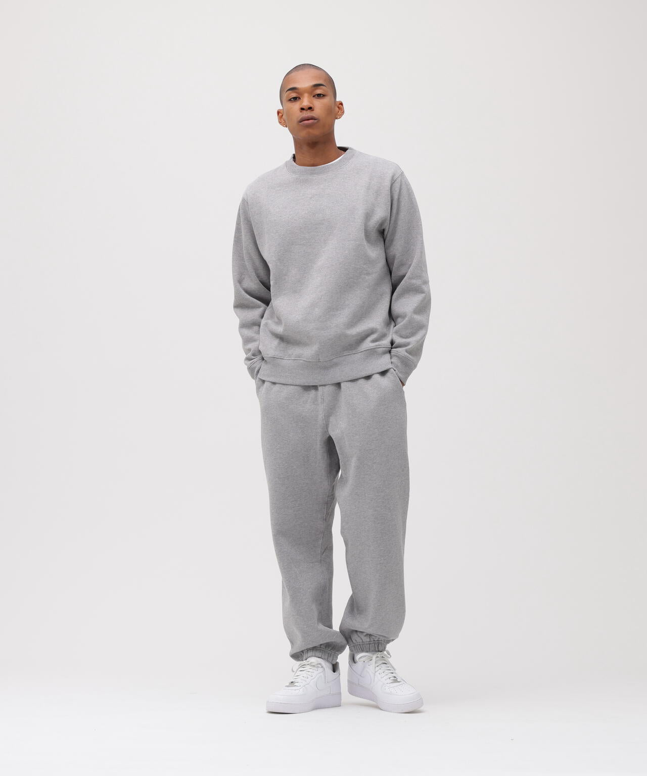 《DAILY/デイリー》CREW NECK L/S SWEAT / クルーネック ロングスリーブ スウェット / AVIREX / アヴィレ