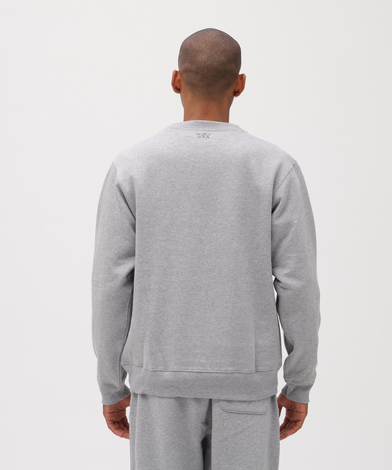《DAILY/デイリー》CREW NECK L/S SWEAT / クルーネック ロングスリーブ スウェット / AVIREX / アヴィレ