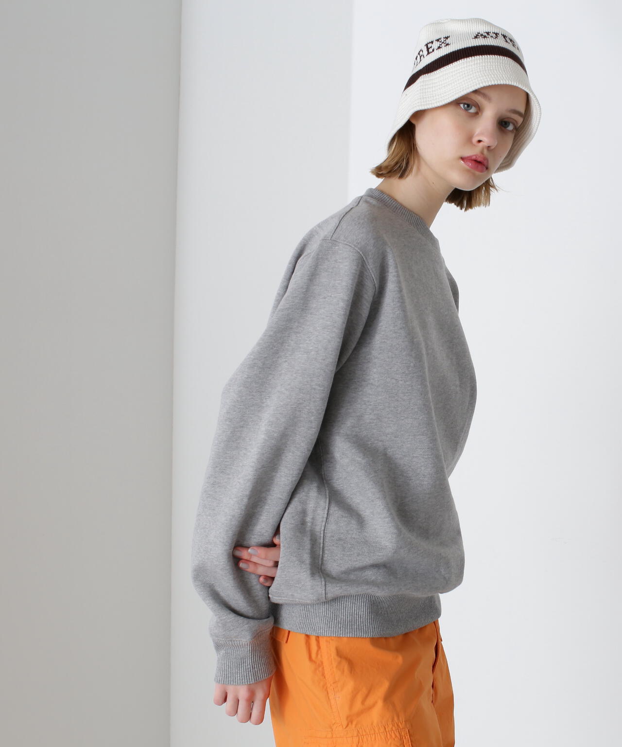 《DAILY/デイリー》CREW NECK L/S SWEAT / クルーネック ロングスリーブ スウェット / AVIREX / アヴィレ
