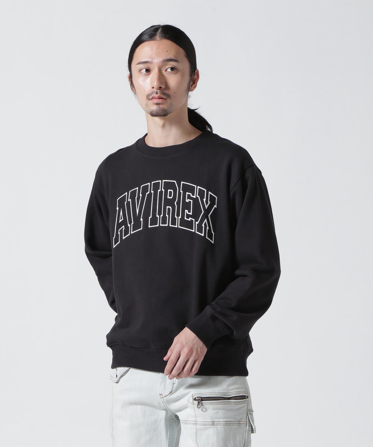《WEB&DEPOT限定》DAILY EX LOGO CREW NECK SWEAT