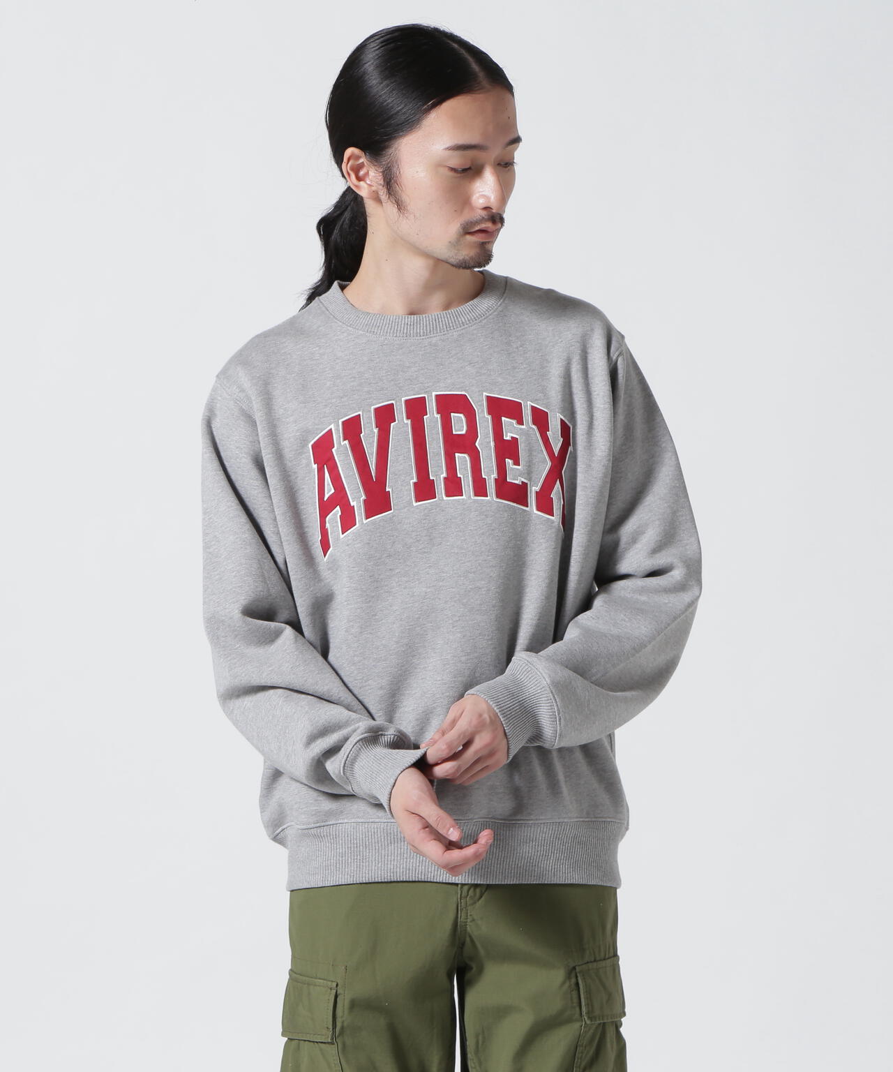 《WEB&DEPOT限定》DAILY EX LOGO CREW NECK SWEAT