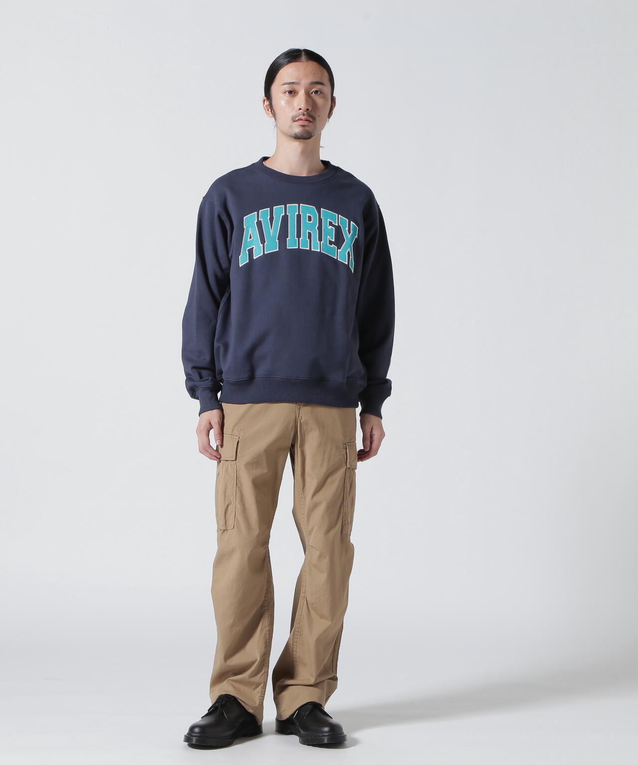 《WEB&DEPOT限定》DAILY EX LOGO CREW NECK SWEAT