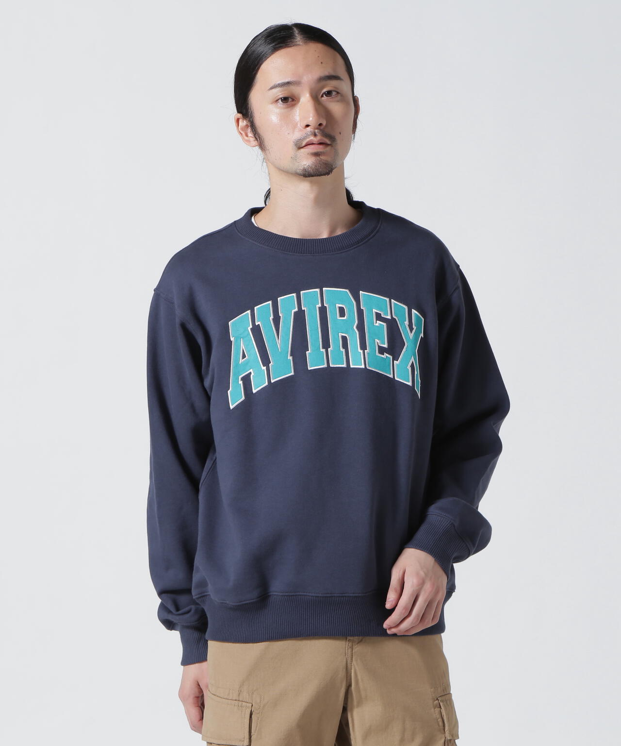 《WEB&DEPOT限定》DAILY EX LOGO CREW NECK SWEAT