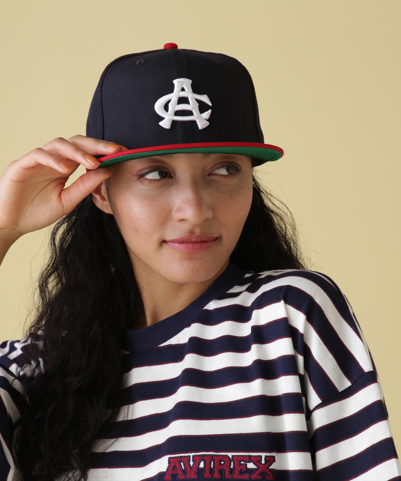 《AVIREX × NEWERA》9FIFTY SNAP BACK CAP TYPE ”AC”