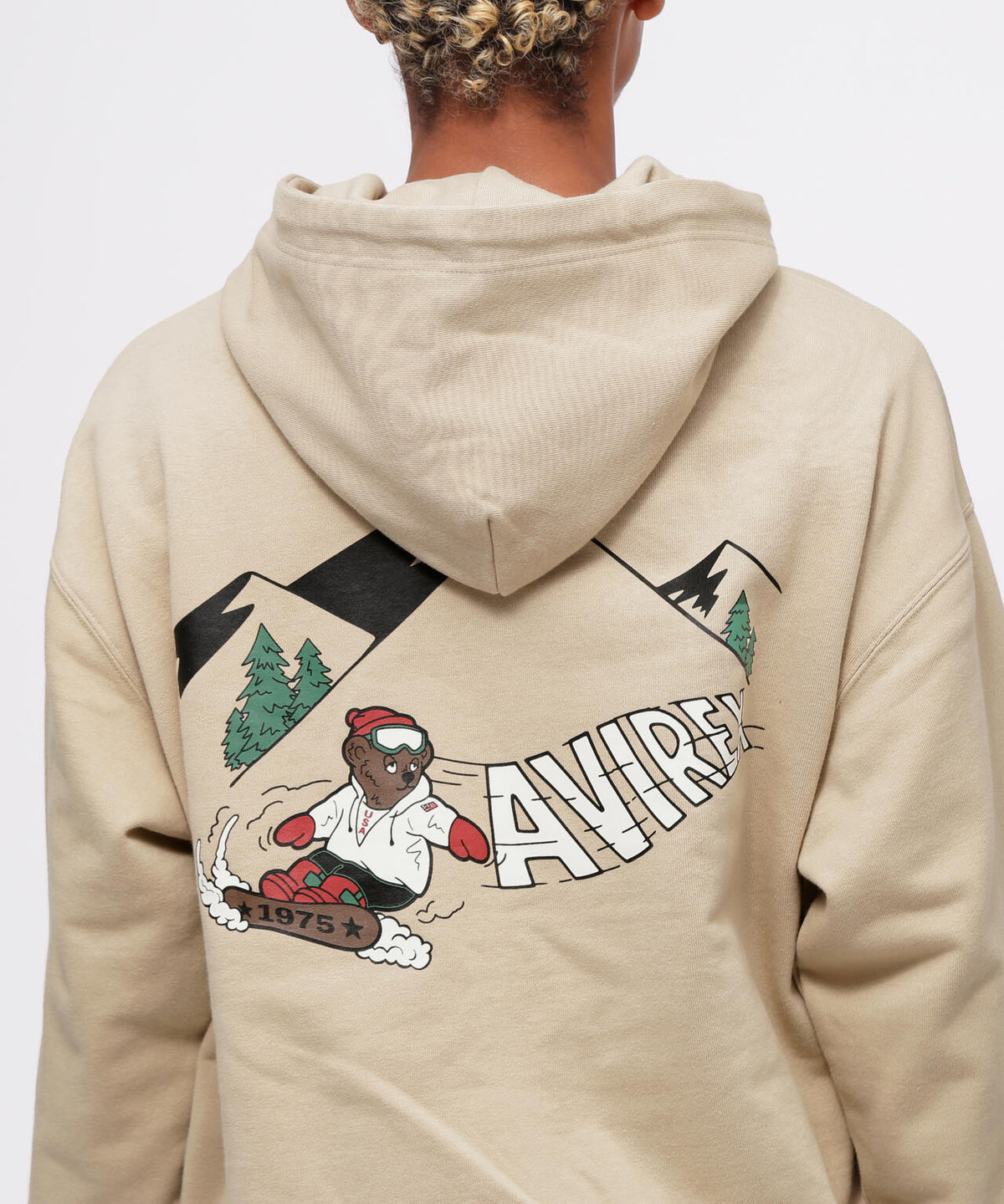 《WEB限定》BEAR SNOW BOARD HOODIE / ベア スノーボード フーディー