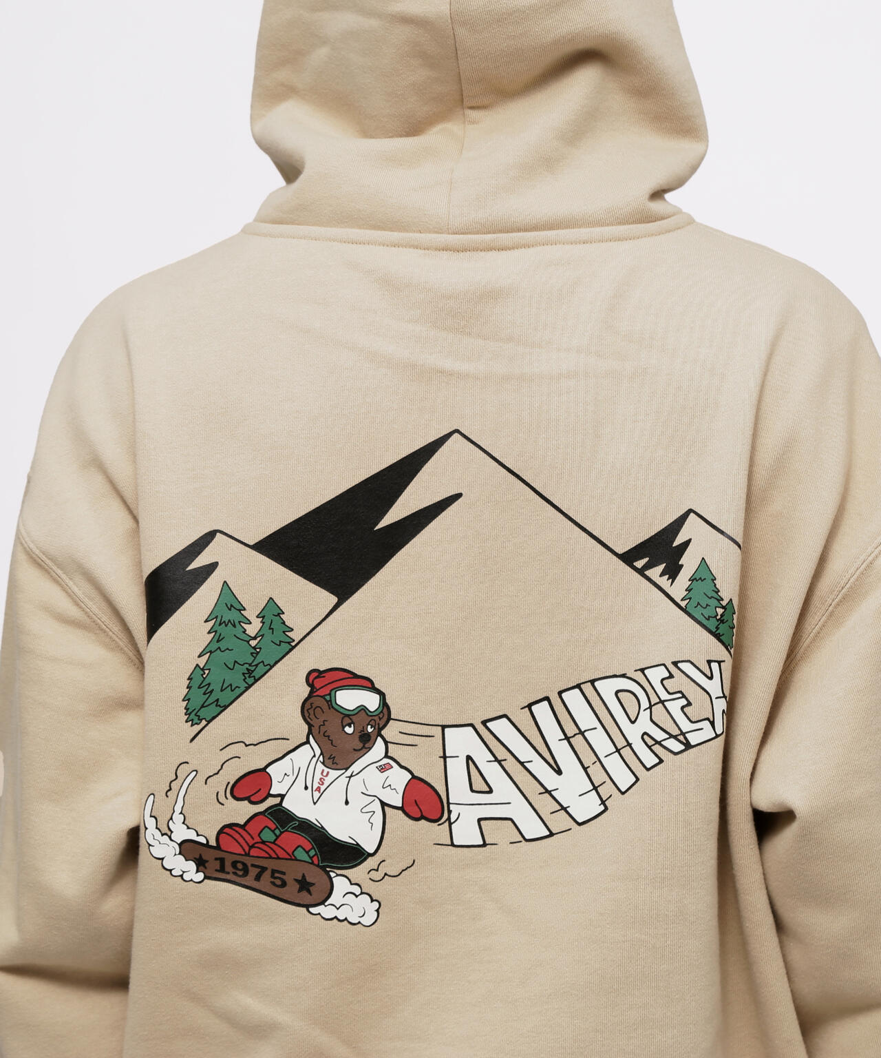 《WEB限定》BEAR SNOW BOARD HOODIE / ベア スノーボード フーディー