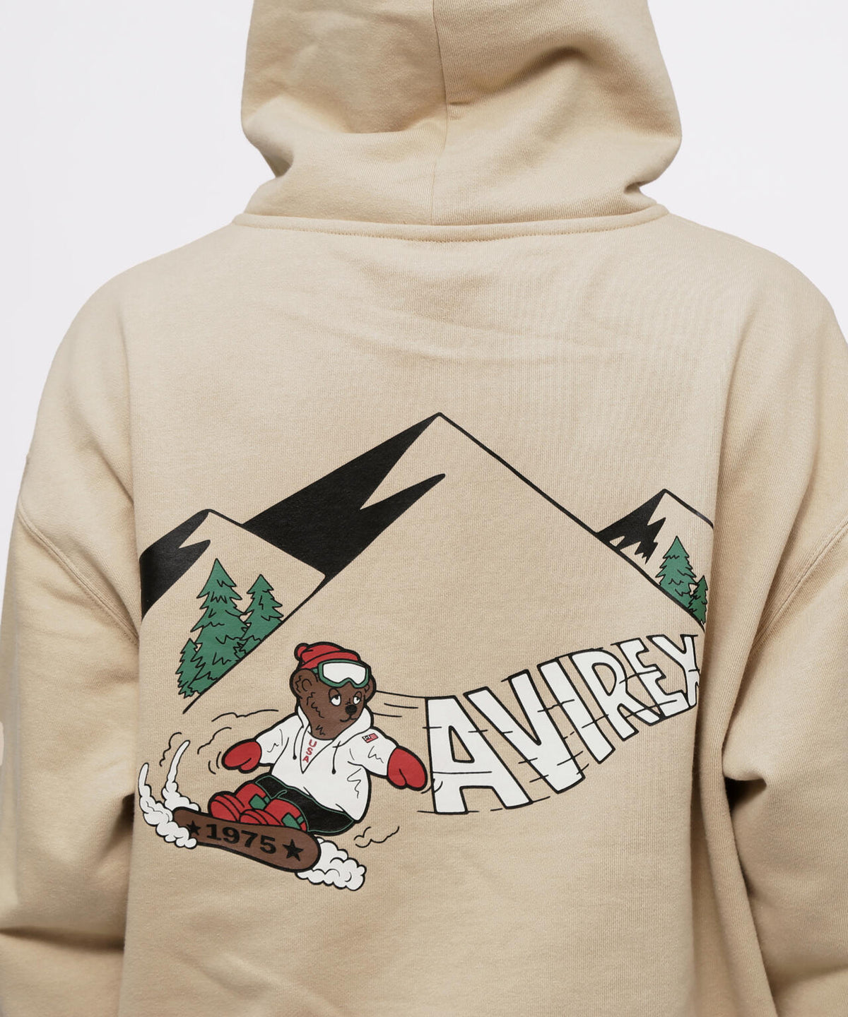 《WEB限定》BEAR SNOW BOARD HOODIE / ベア スノーボード フーディー