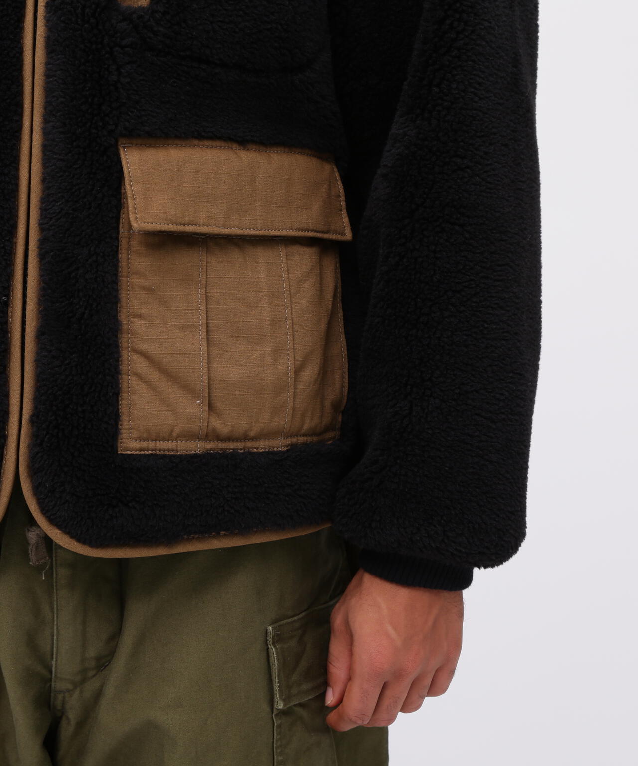 《WEB&DEPOT限定》BOA CARDIGAN ’24 / ボア カーディガン / AVIREX / アヴィレックス