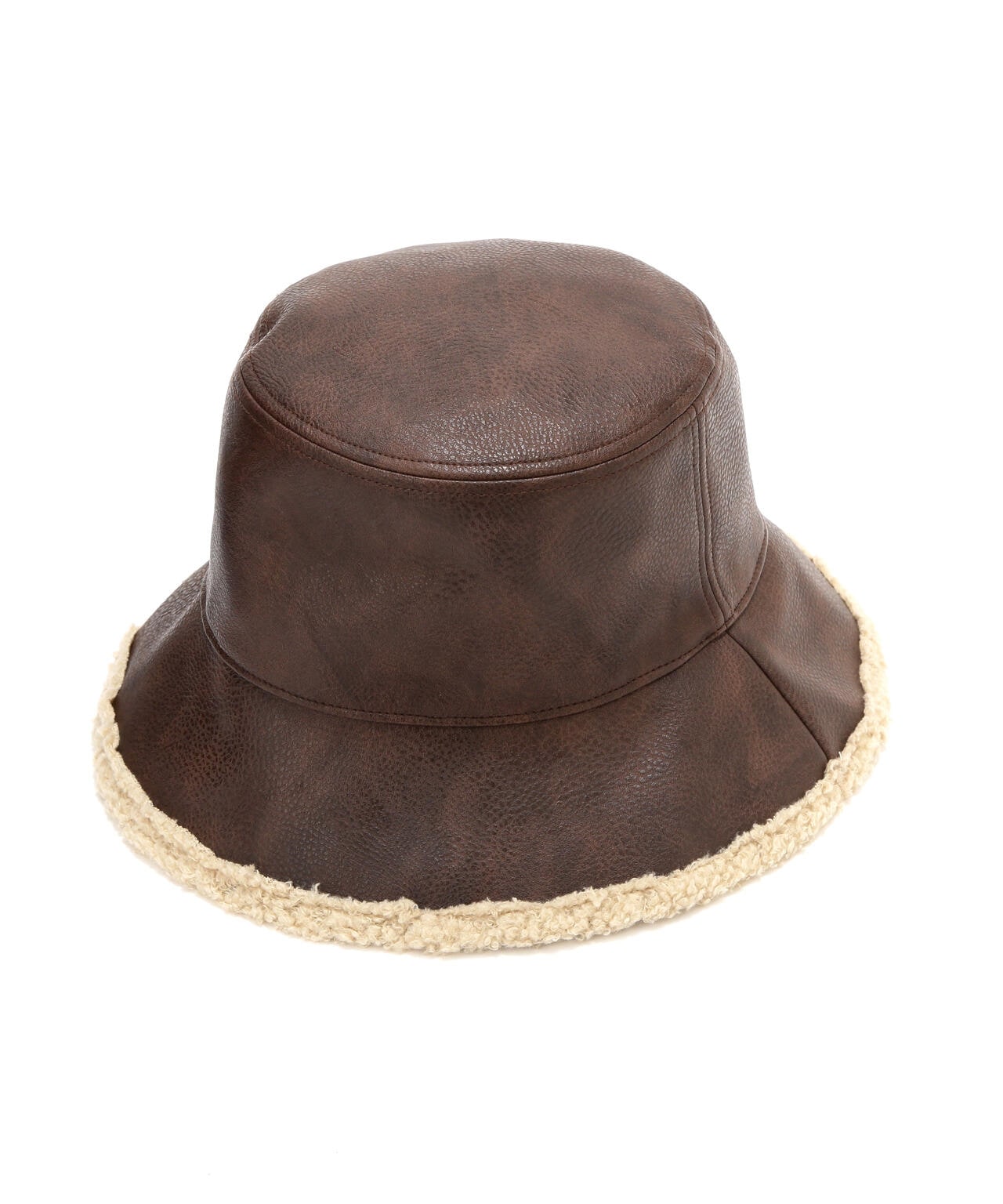《直営店限定》REVERSIBLE FAKE LEATHER HAT/リバーシブル ハット