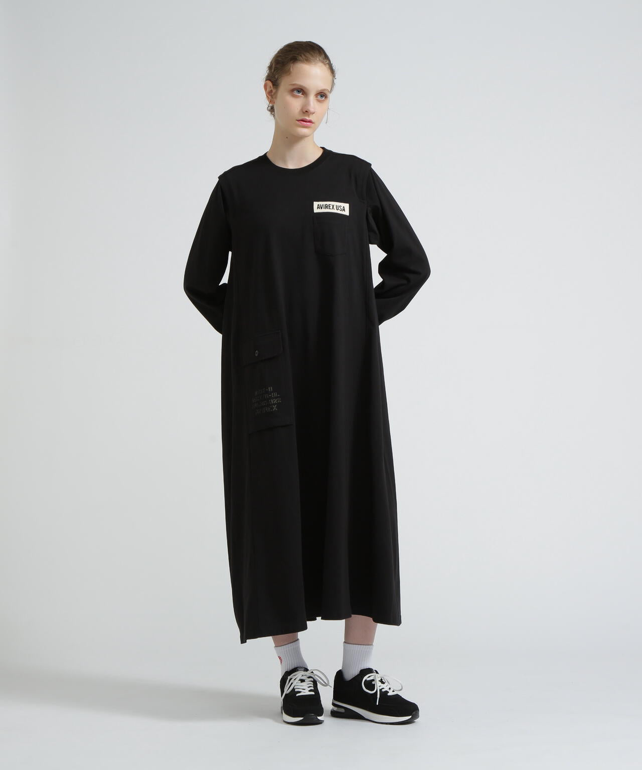 DIFFERENT FABRICS FATIGUE DRESS/ディファレントファブリックファティー