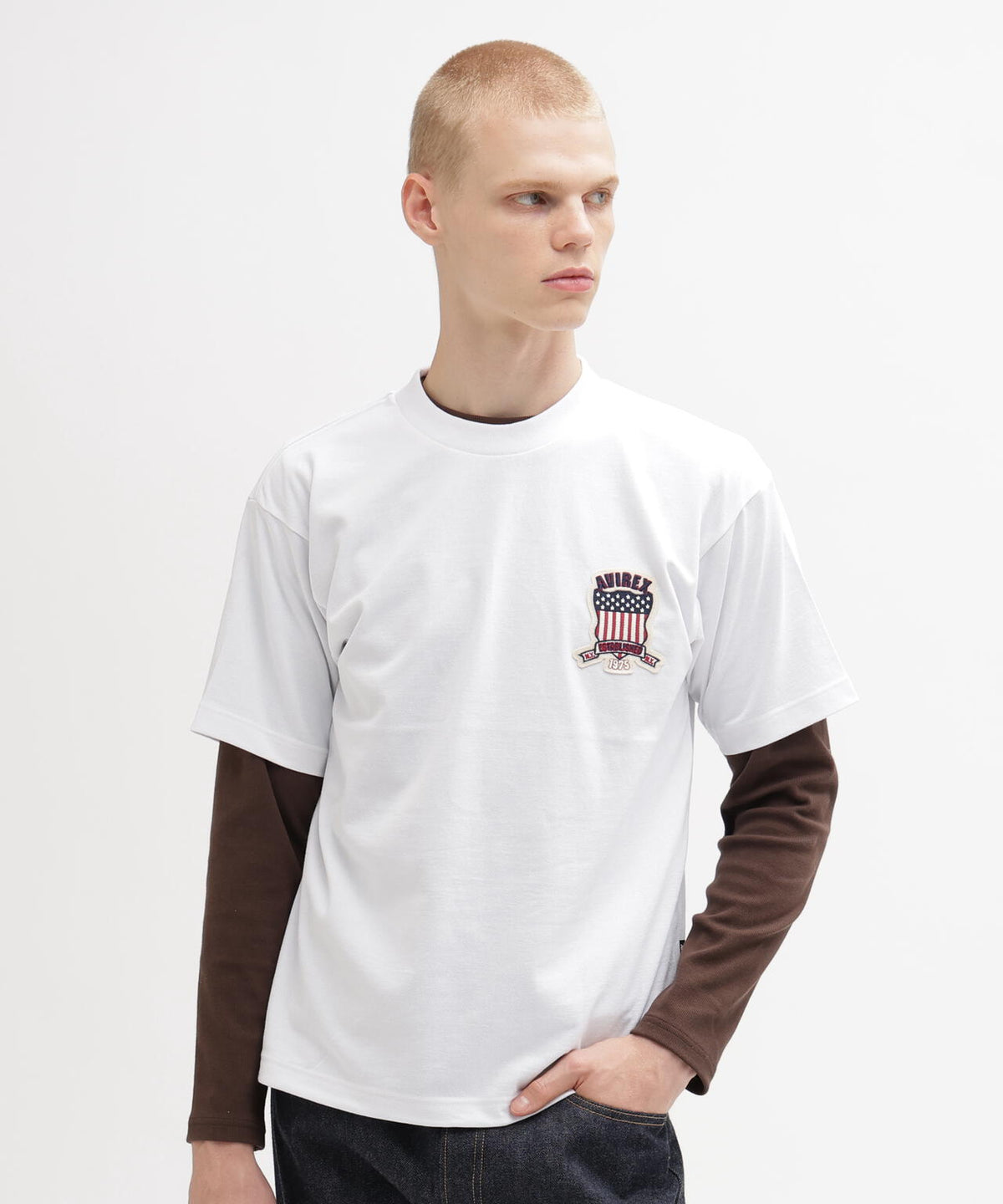 186cm B:91 W:72 H:91 着用サイズ:L