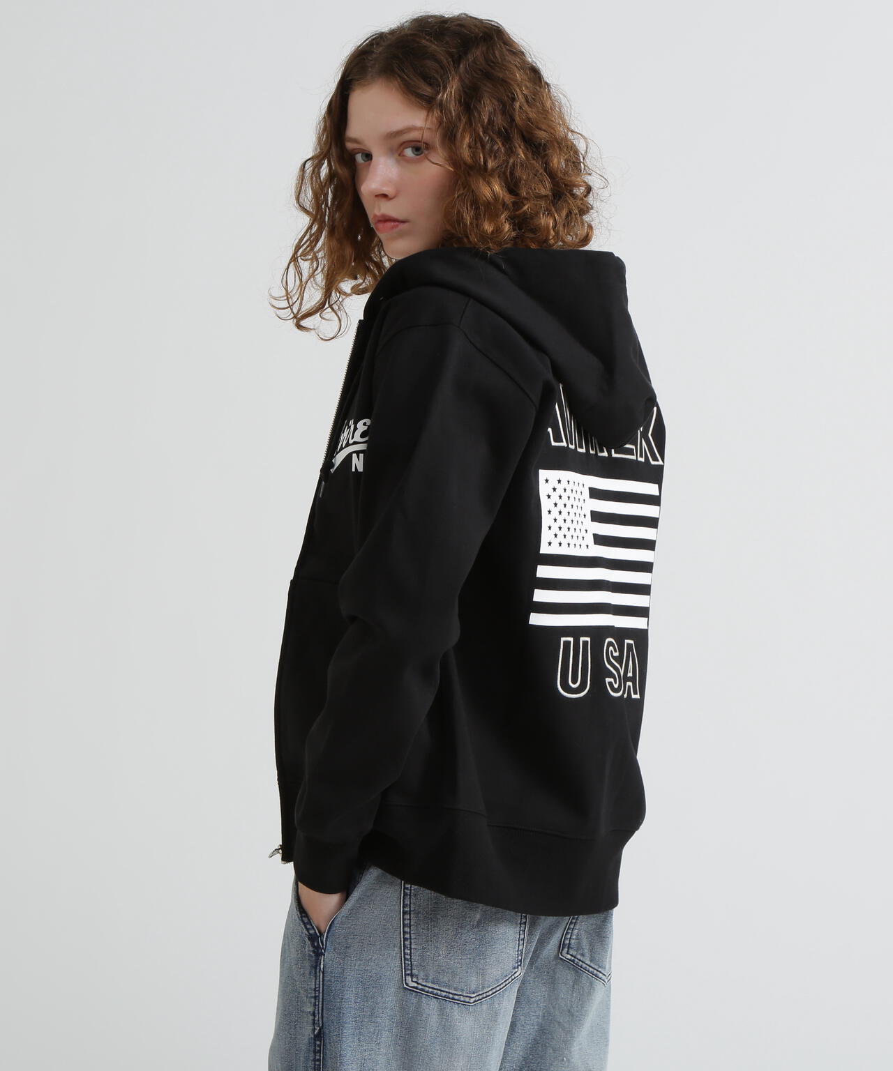 《WEB&DEPOT限定》BONDING ZIP PARKA/ボンディングジップパーカー