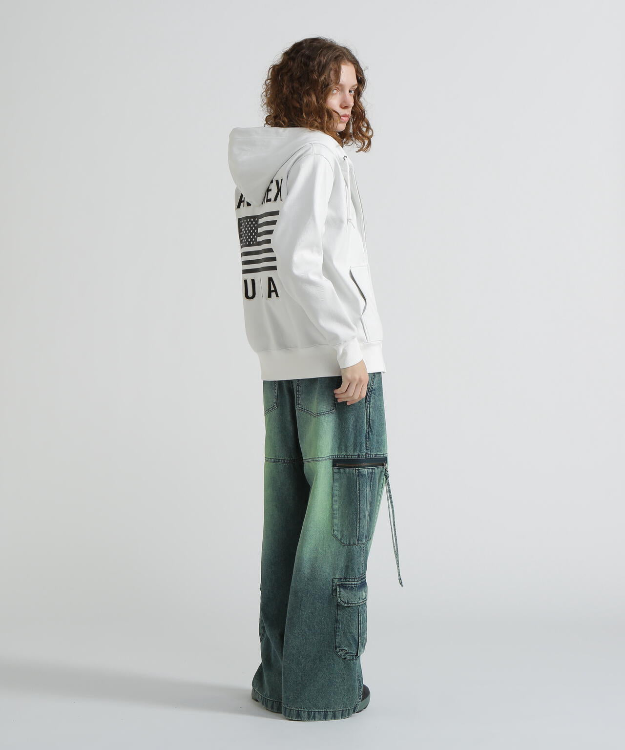 《WEB&DEPOT限定》BONDING ZIP PARKA/ボンディングジップパーカー