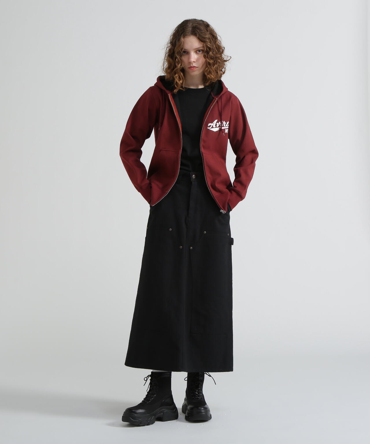 《WEB&DEPOT限定》BONDING ZIP PARKA/ボンディングジップパーカー