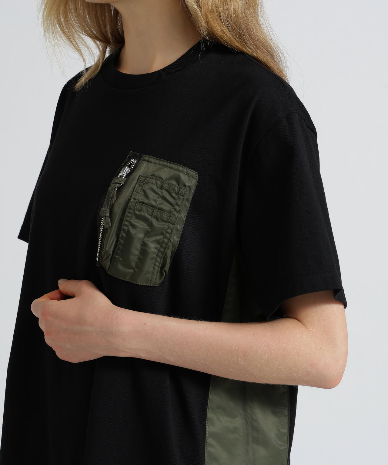 《WEB&DEPOT限定》MA-1 POCKET ONEPIECE/MA-1ポケット ワンピース