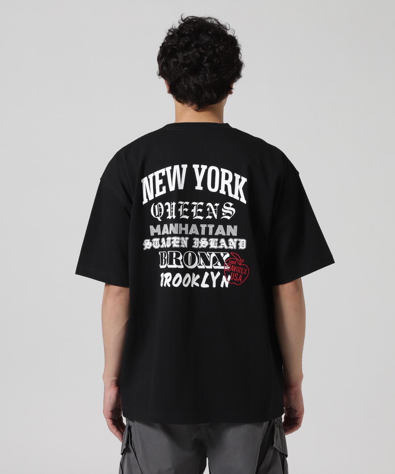 BIG APPLE T-SHIRT / ビッグアップル 半袖Tシャツ / AVIREX / アヴィレックス