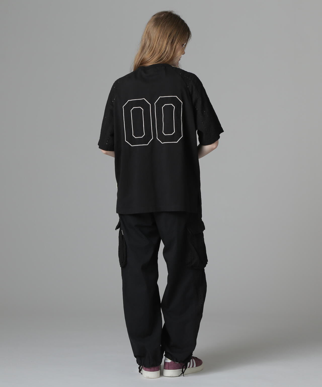 《WEB LIMITED Belle LINE》LACE NUMBERING T-SHIRT/レースナンバリングTシャツ