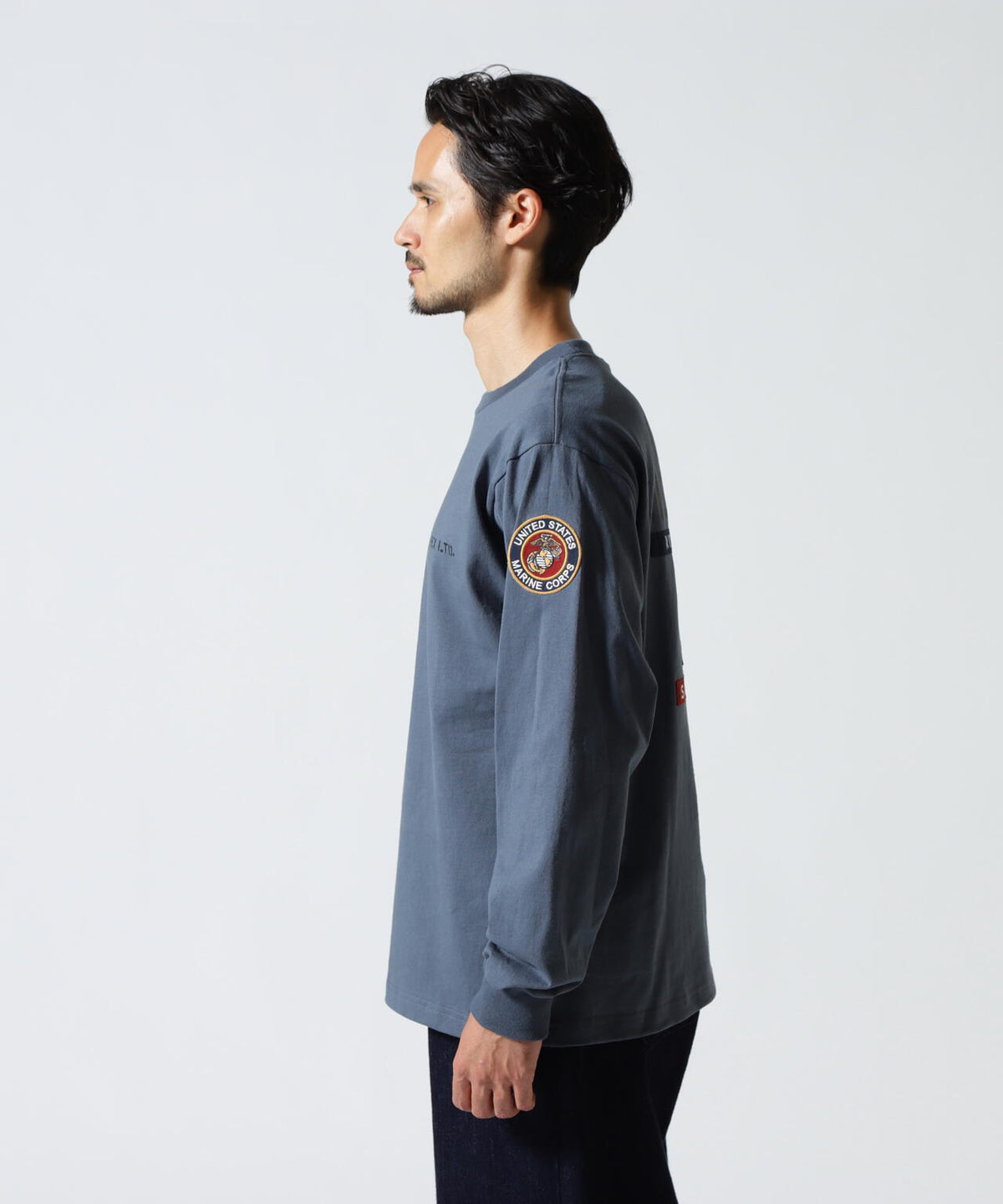 CAMP LEJEUNE PATCHED L/S T-SHIRT